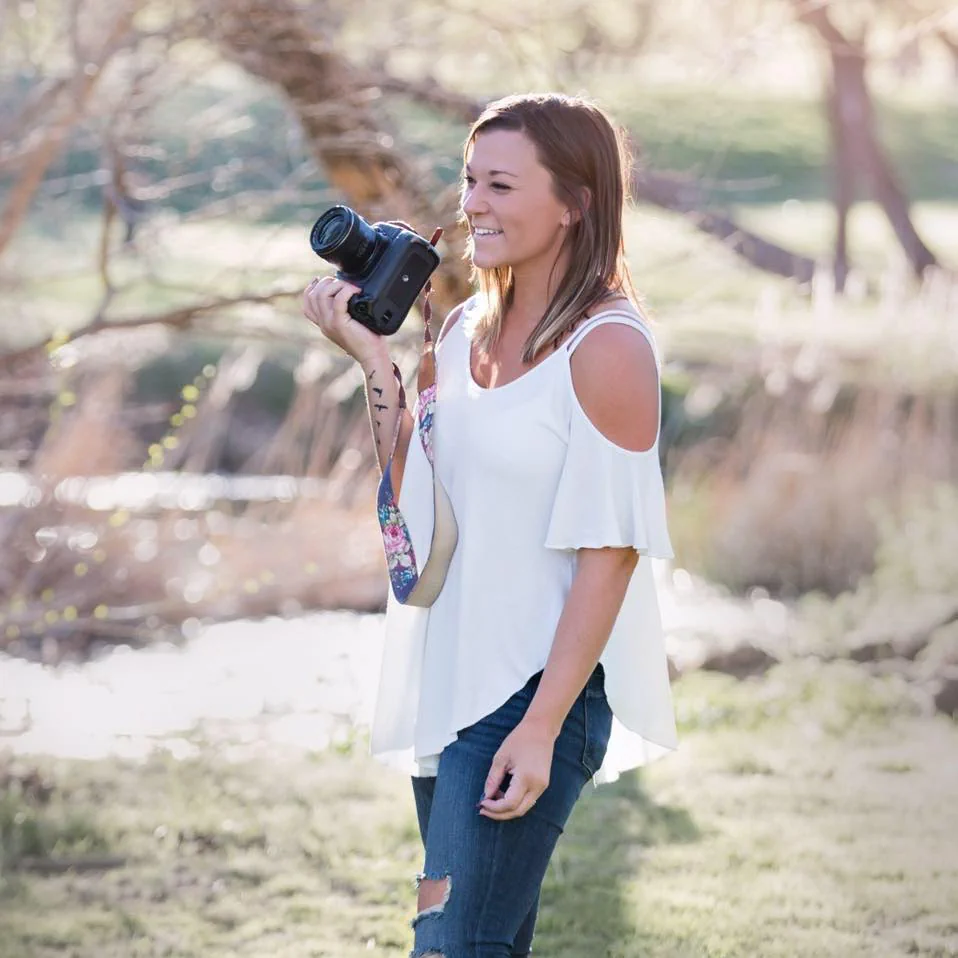 Photographer working in the Sparrow Studios studio.
