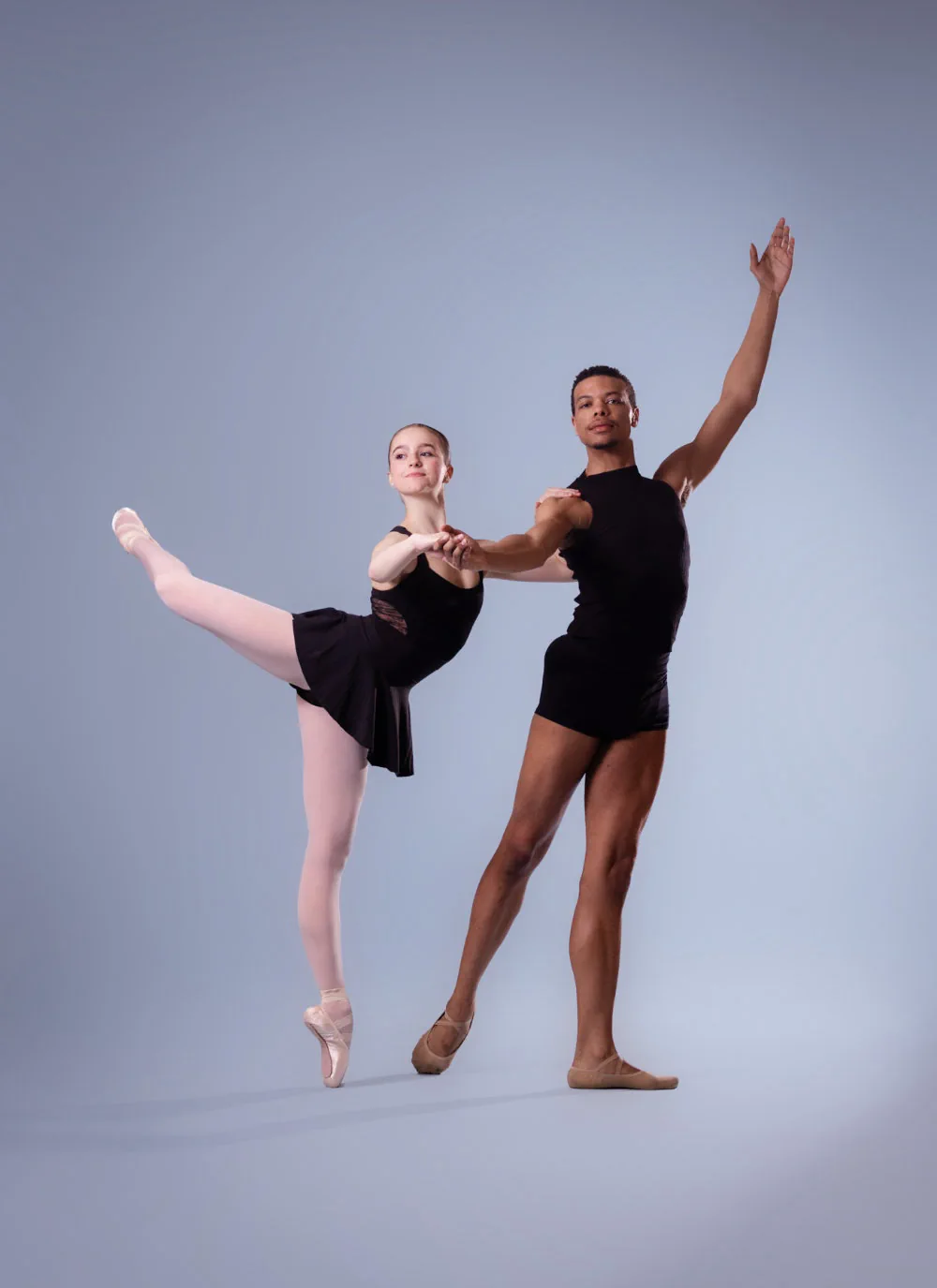Dance portrait from Sparrow Studios' Ballet Poses series, photograph 28 of 32.