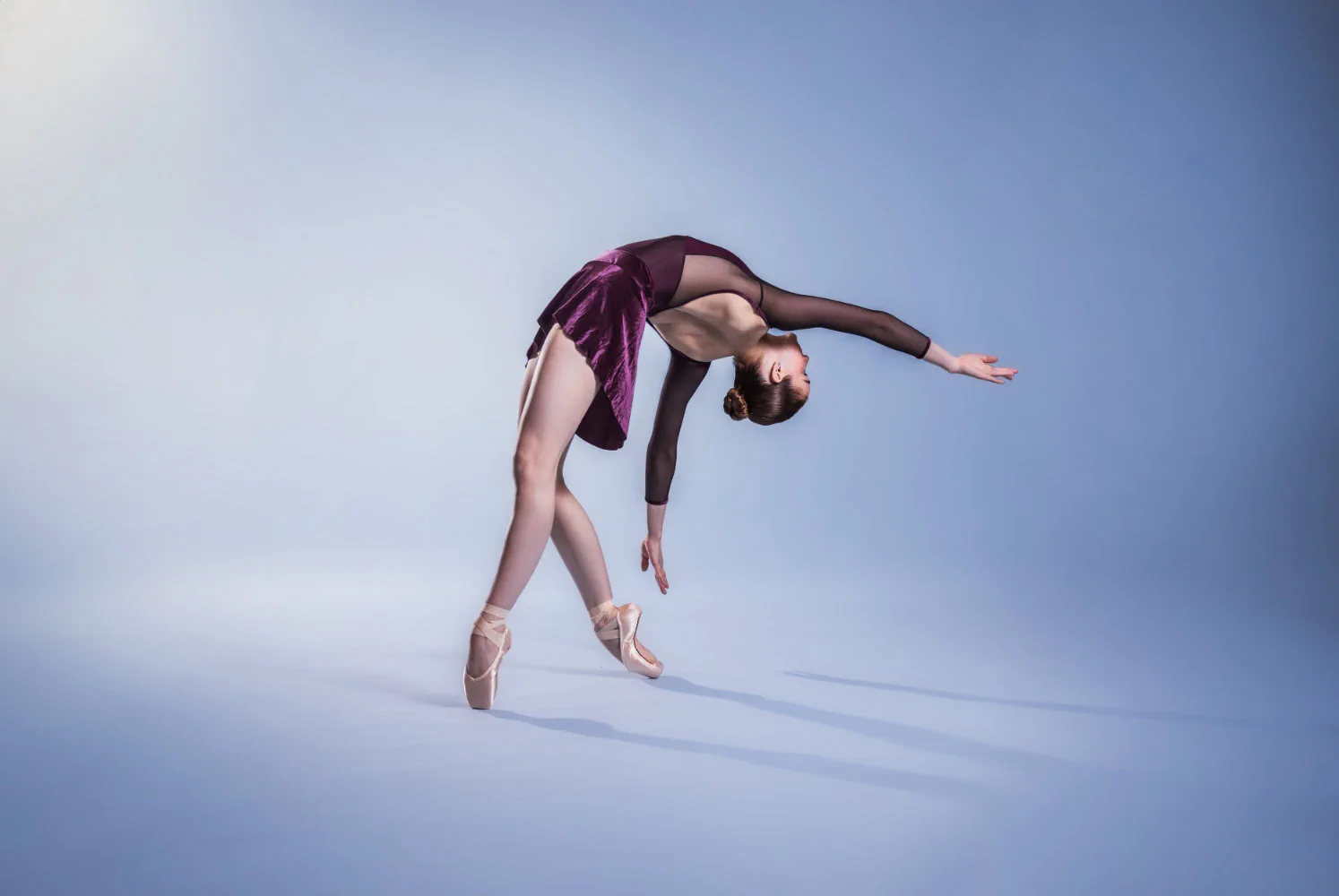 Dance portrait from Sparrow Studios' Ballet Poses series, photograph 8 of 32.
