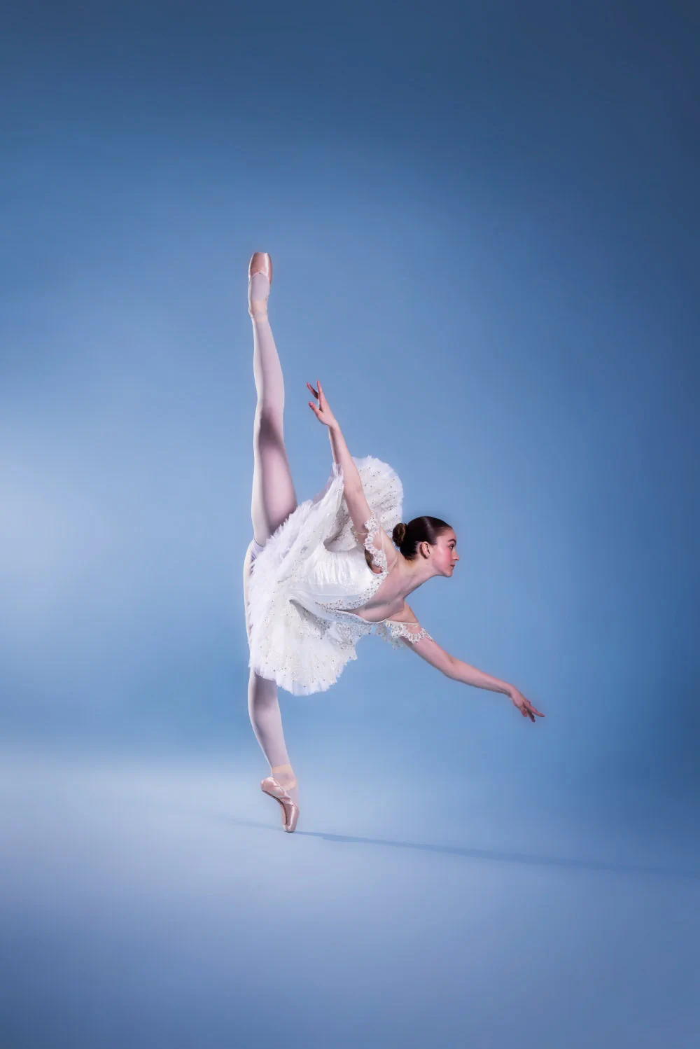 Dance portrait from Sparrow Studios' Ballet Poses series, photograph 3 of 32.