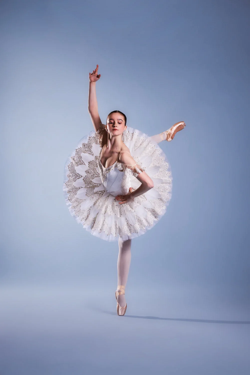Dance portrait from Sparrow Studios' Ballet Poses series, photograph 4 of 32.