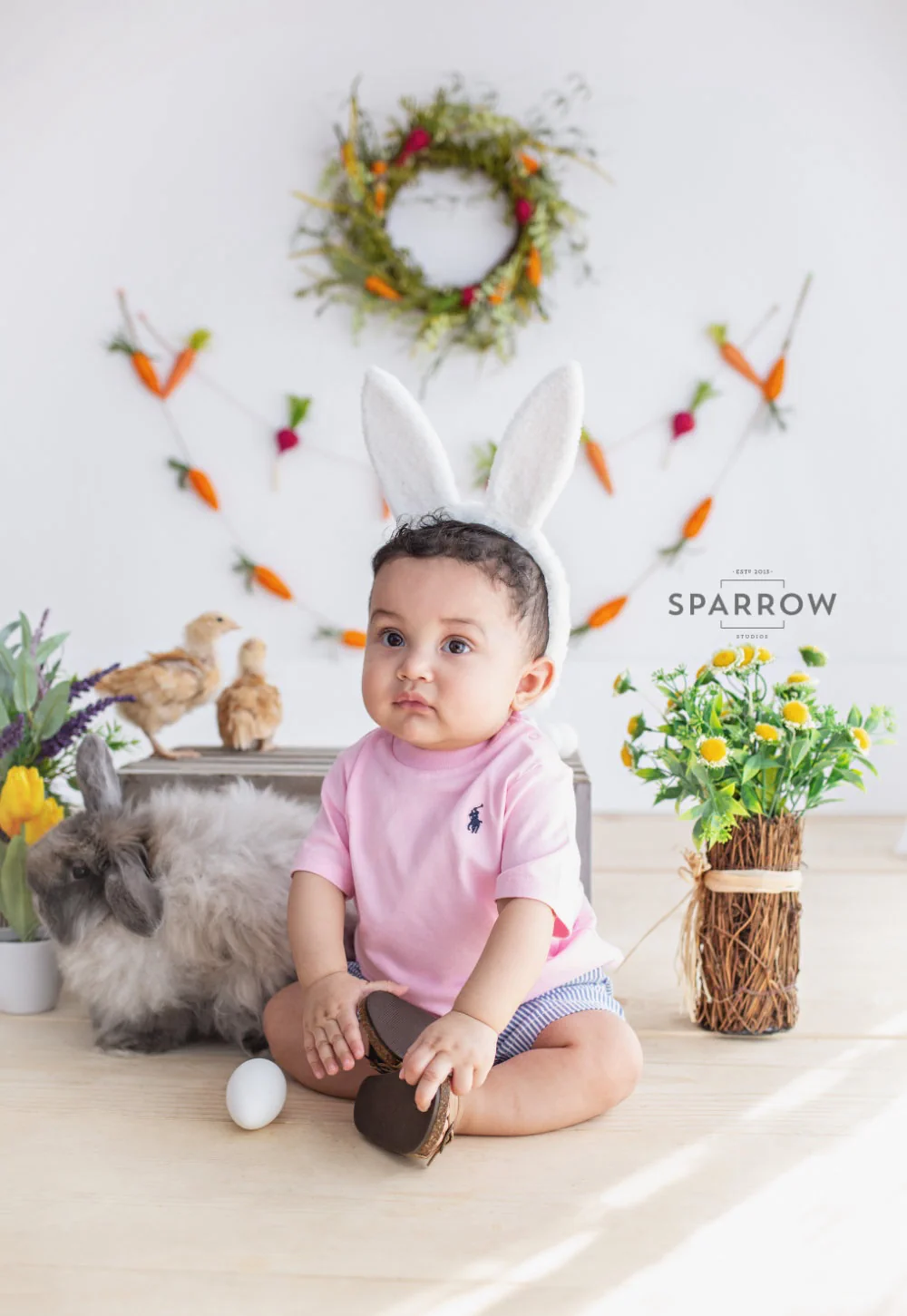 Easter portrait from Sparrow Studios' Easter series, photograph 1 of 7.