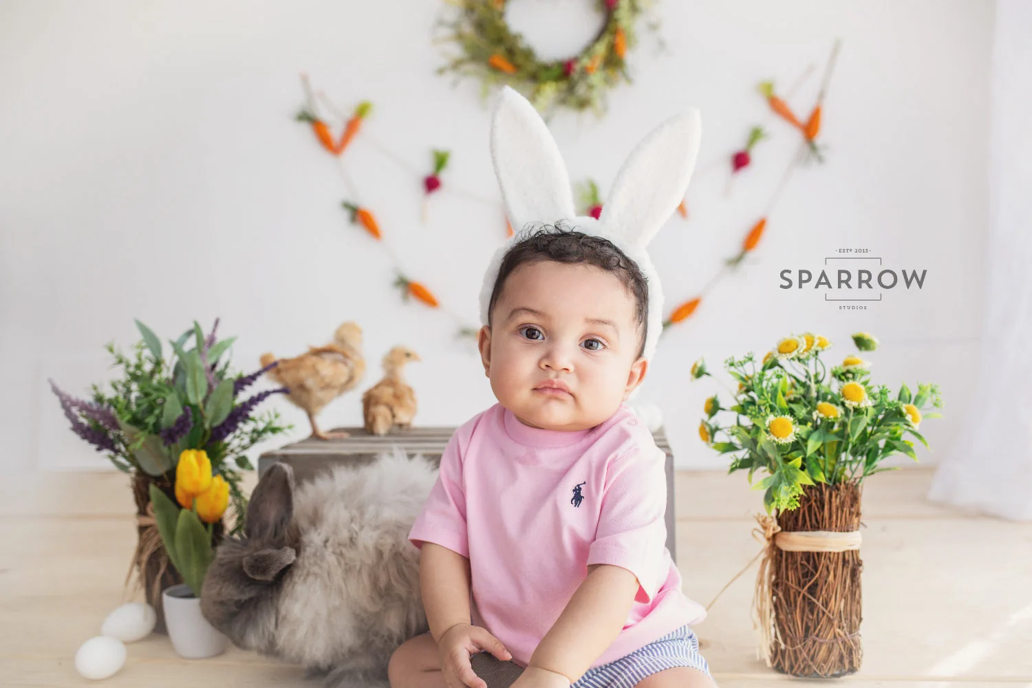 Easter portrait from Sparrow Studios' Easter series, photograph 2 of 7.