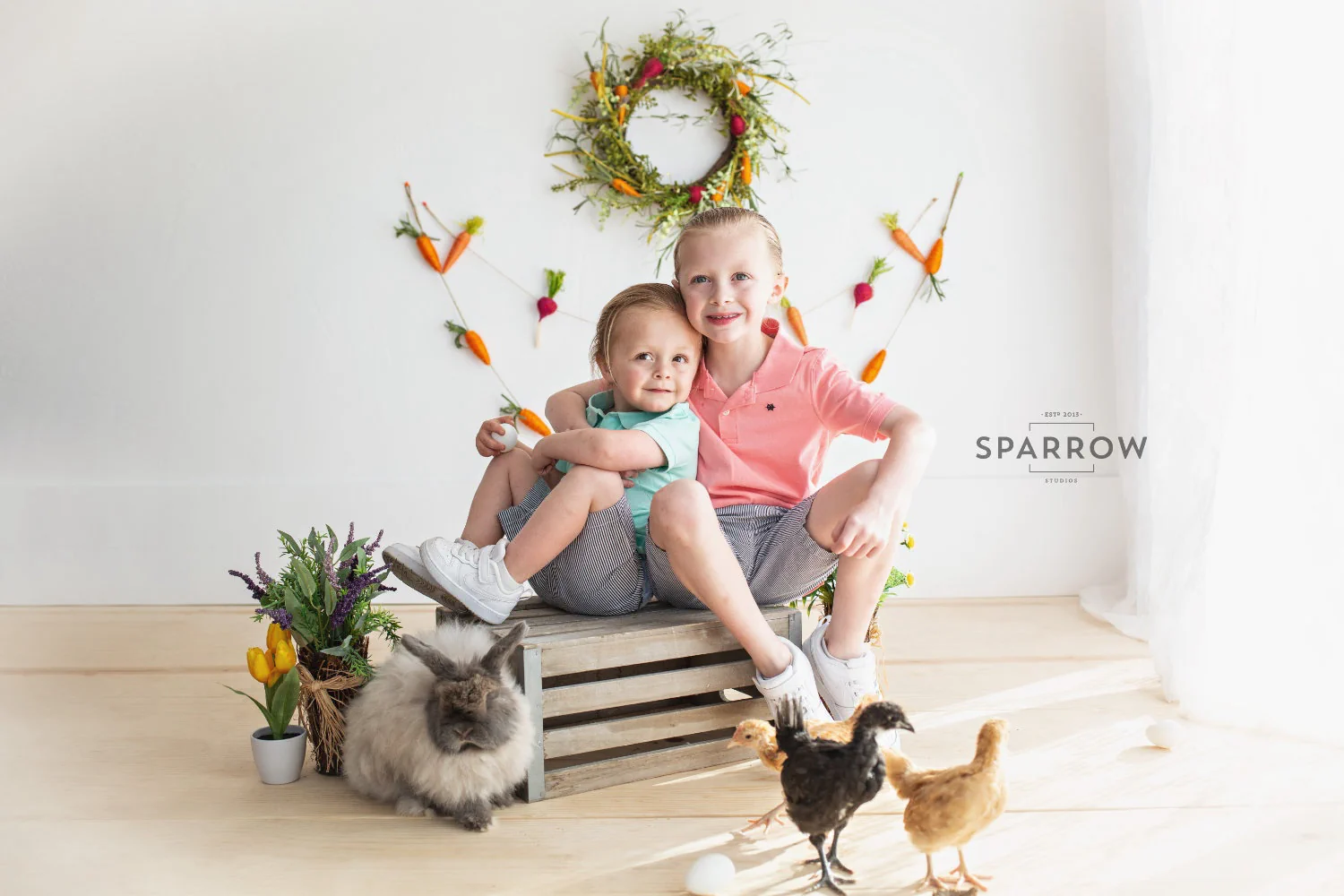 Easter portrait from Sparrow Studios' Easter series, photograph 3 of 7.