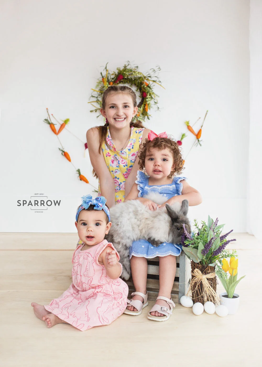 Easter portrait from Sparrow Studios' Easter series, photograph 4 of 7.