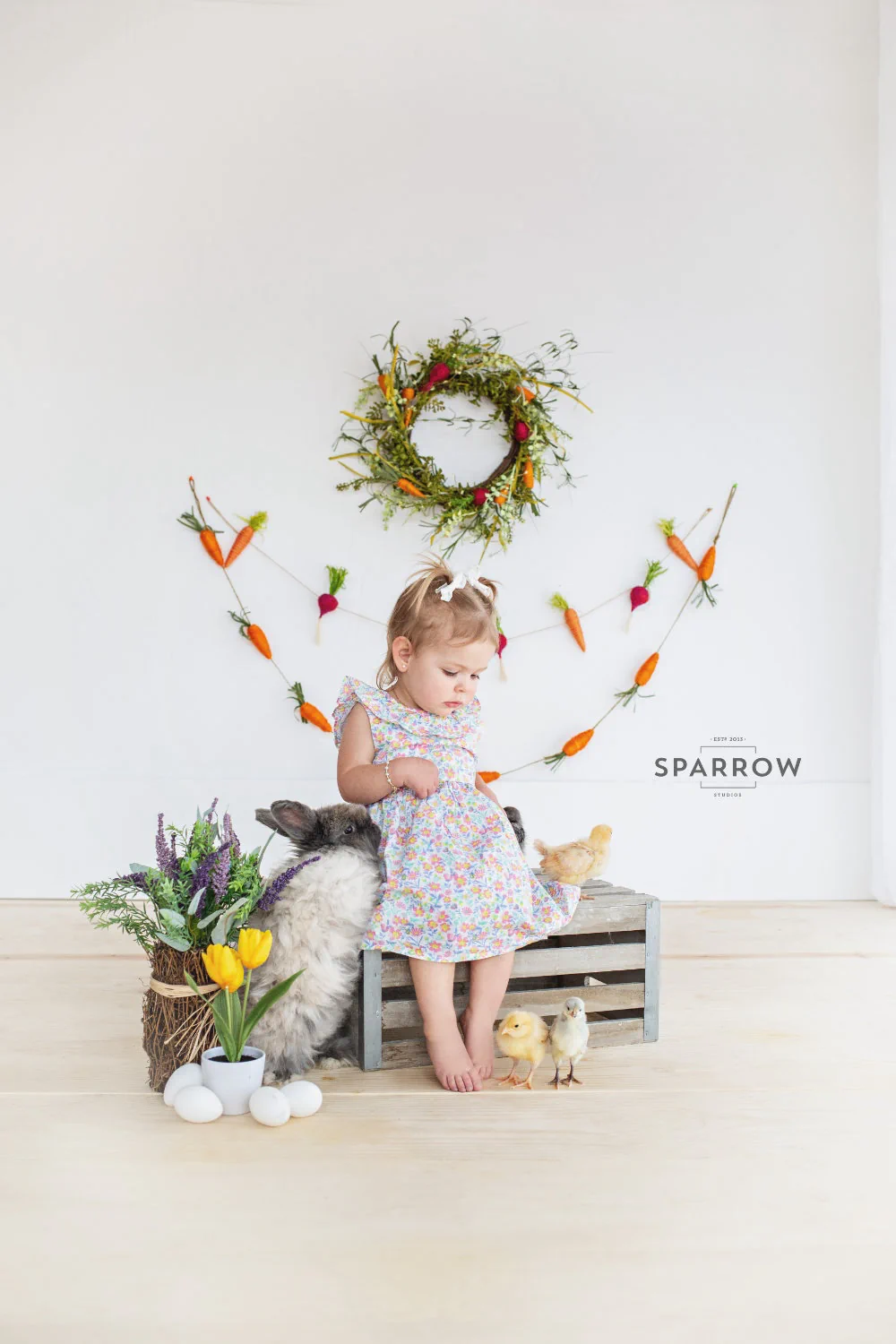 Easter portrait from Sparrow Studios' Easter series, photograph 6 of 7.