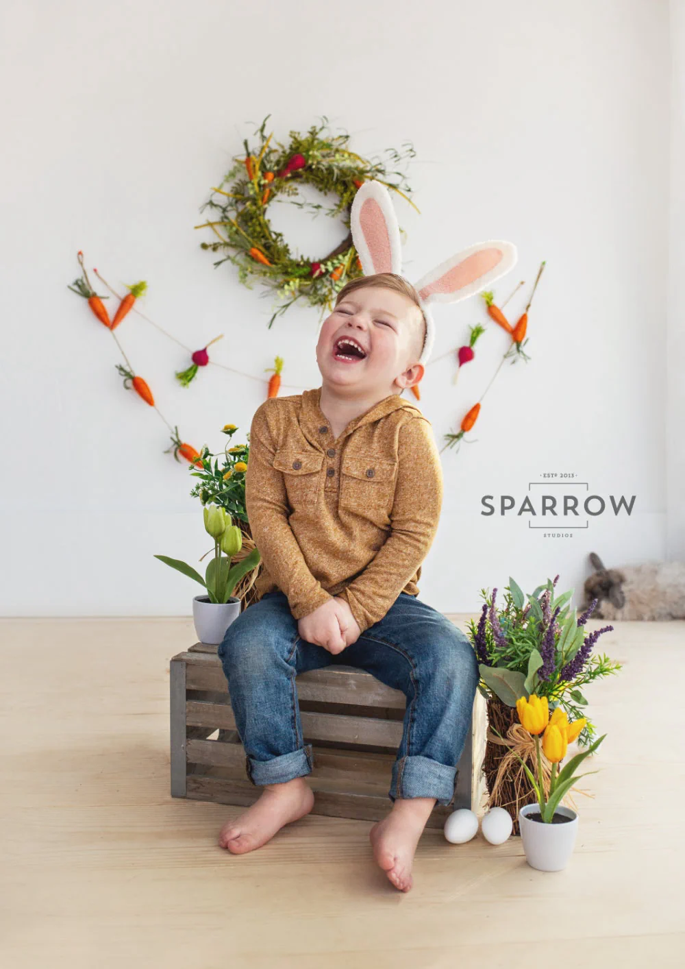 Easter portrait from Sparrow Studios' Easter series, photograph 7 of 7.