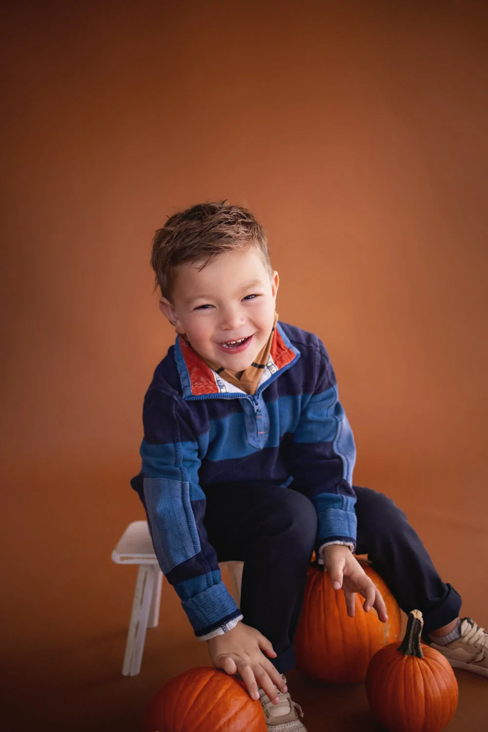 Fall portrait from Sparrow Studios' Fall series, photograph 3 of 5.